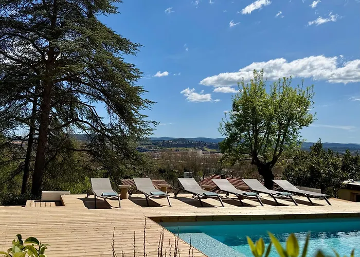 Avec Vue Nocleg ze śniadaniem Carcassonne